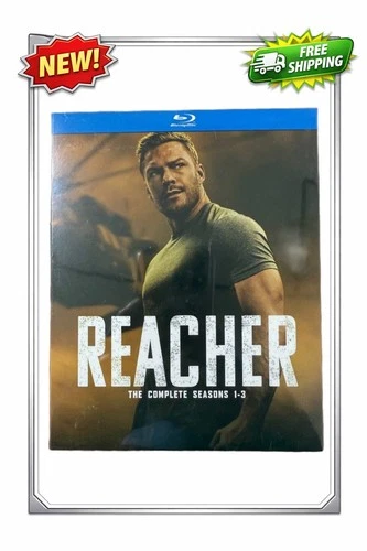 Reacher: Seasons 1-3 (BLU-RAY, 6-Disc) Sealed