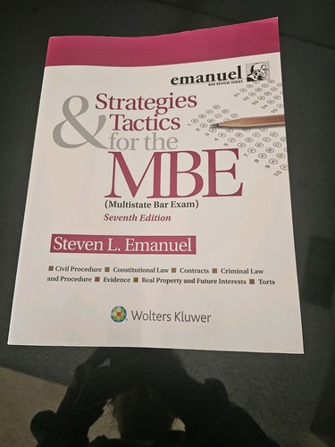 Strategien & Taktiken für die MBE (Siebte Auflage) - Bar Review - WIE NEU - Bild 1 von 4