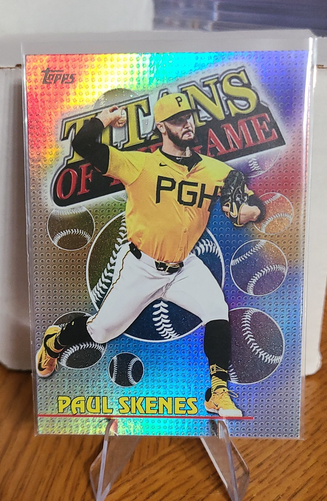 2026 Topps Series 1 - Titans of the Game Paul Skenes #TOG-14