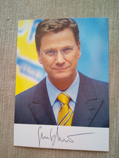 Dr. Guido Westerwelle, AK, ehem. dt. Bundesminister, FDP, orig.  sign.