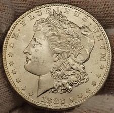 United States 1882 S Morgan Silver $1 Dollar Beautiful Uncirculated Stunning!