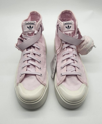 Women's Adidas Originals Nizza Bonega Mid 'Almost Pink' (Size 9.5)^