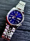 Vintage Seíko Automatic Day Date Men's Watch Exhibition Mod