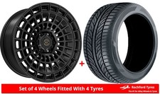 Alloy Wheels & Tyres 20" Hawke Rage For Rolls Royce Wraith 14-22