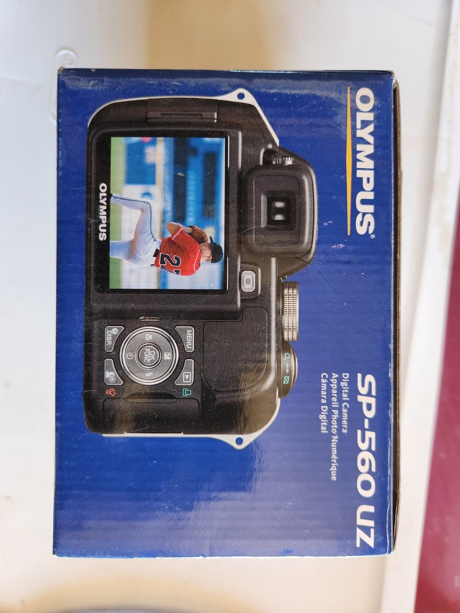 Olympus SP Series SP-560 UZ 8.0MP Digital Camera - Black for