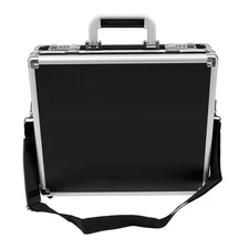 Black Dual Combination Locks Briefcase Business Briefcases for Men&Women