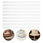 48 Pcs Stütznagel Für Strohkuchen Weiße Stützpunkte Lebensmittel Kuchendübel