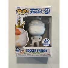Funko Pop! Soccer Freddy #203 Funko Shop Exclusive DIY New #1