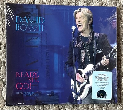 DAVID BOWIE SEALED CD Ready, Set, Go! (Live, Riverside Studios  03) RSD 2025