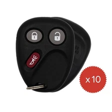 10x Used Key Fob Remote for 2002-2009 Buick Chevrolet GMC Isuzu (MYT3X6898B)
