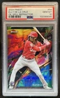 2024 Topps Finest Elly de La Cruz Red Lava Refractor 64