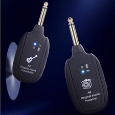 Professional Grade Wireless Guitar Transmitter  Receiver Rechargeable