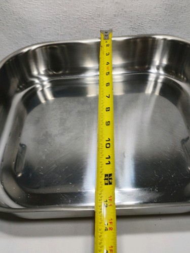 All Clad Lasagna Chickens Pan Roasting Baking Stainless Steel 16” x 13” x 3.5” - Picture 18 of 24
