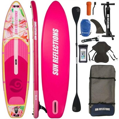 Sun Reflections 11'6 SUP Board Komplettset aufblasbar Kajak Sitz 350x86x15 cm