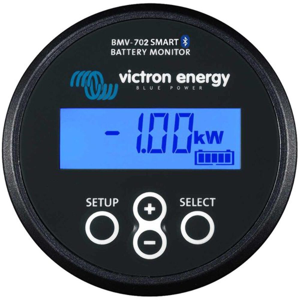 Victron BMV-712 Battery Monitor Gauge (Black / Bluetooth / Retail)