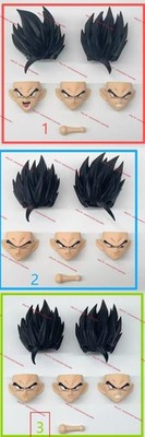 HM006 Custom Mystic Gohan 1/12 shf Ultimate Gohan head Sculpture Kit（ No Figure）
