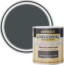 Rust-Oleum Universal Paint Satin Anthracite 750Ml
