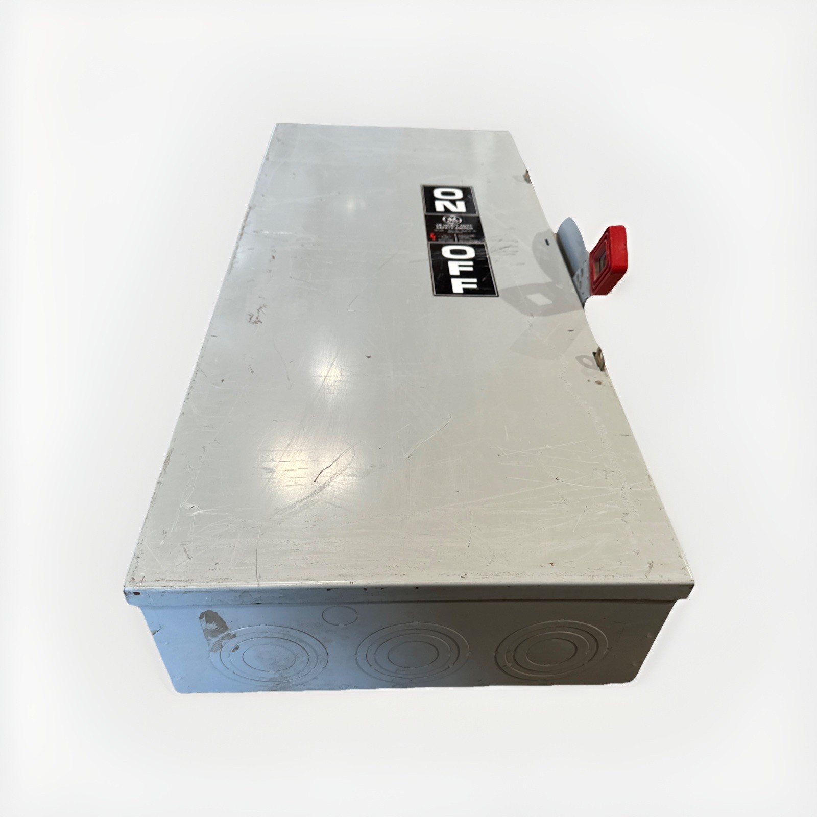 🔴GE THN3364 Heavy Duty Fusible Safety Switch 200A 600VAC/250VDC‼️Scratched