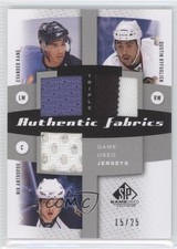 2010 SP Game Used Edition 15/25 Evander Kane Dustin Byfuglien Nik Antropov 2u9