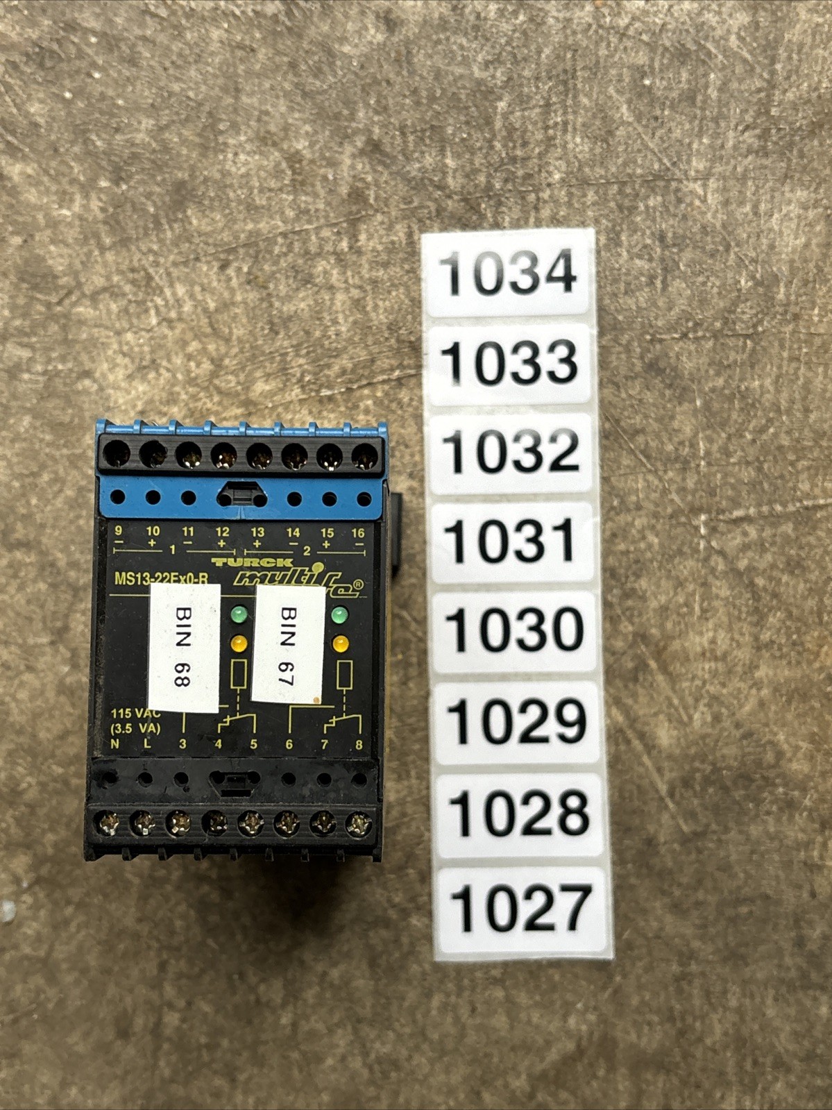 Turck MS13-22 Ex0-R Amplifier Relay , used