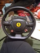 Thrustmaster Ferrari 458 🚗 Xbox 360 Racing Wheel – Black Edition