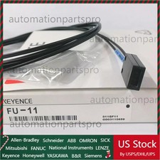 1PC Keyence FU-11 FU11 Fiber Optic Sensor New In Box US Free TAX US Free TAX
