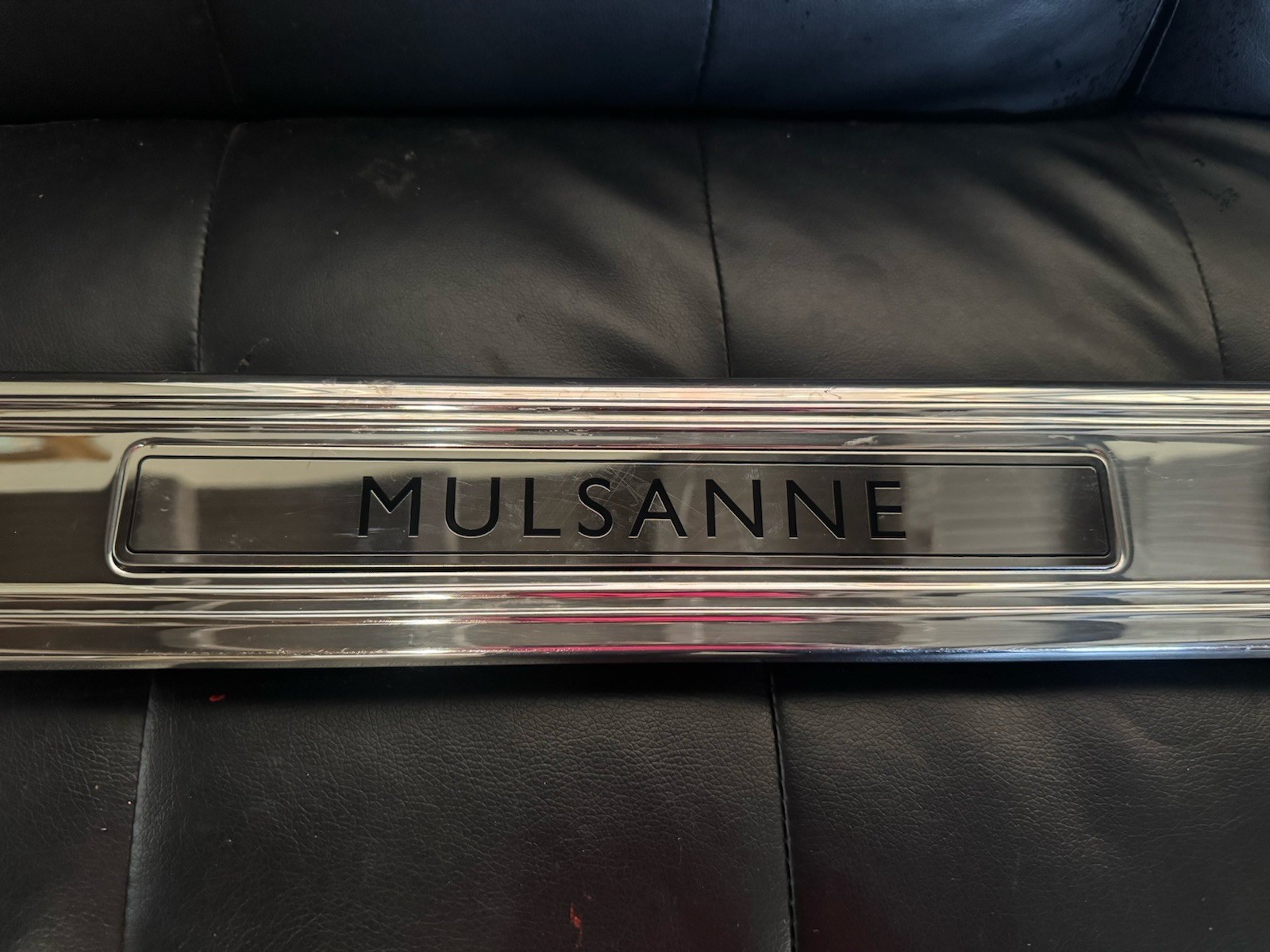 10-20 Bentley Mulsanne Right Front Door Sill Scuff Plate 3Y5863382A