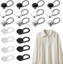 20-Piece No-Sew Button Extenders,Collar Extenders Shirt Collar  Universal for