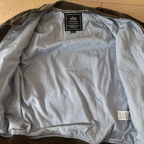 Alpha Industries MA-1 Jacke Wende Gr. M oliv - Bild 4 von 7