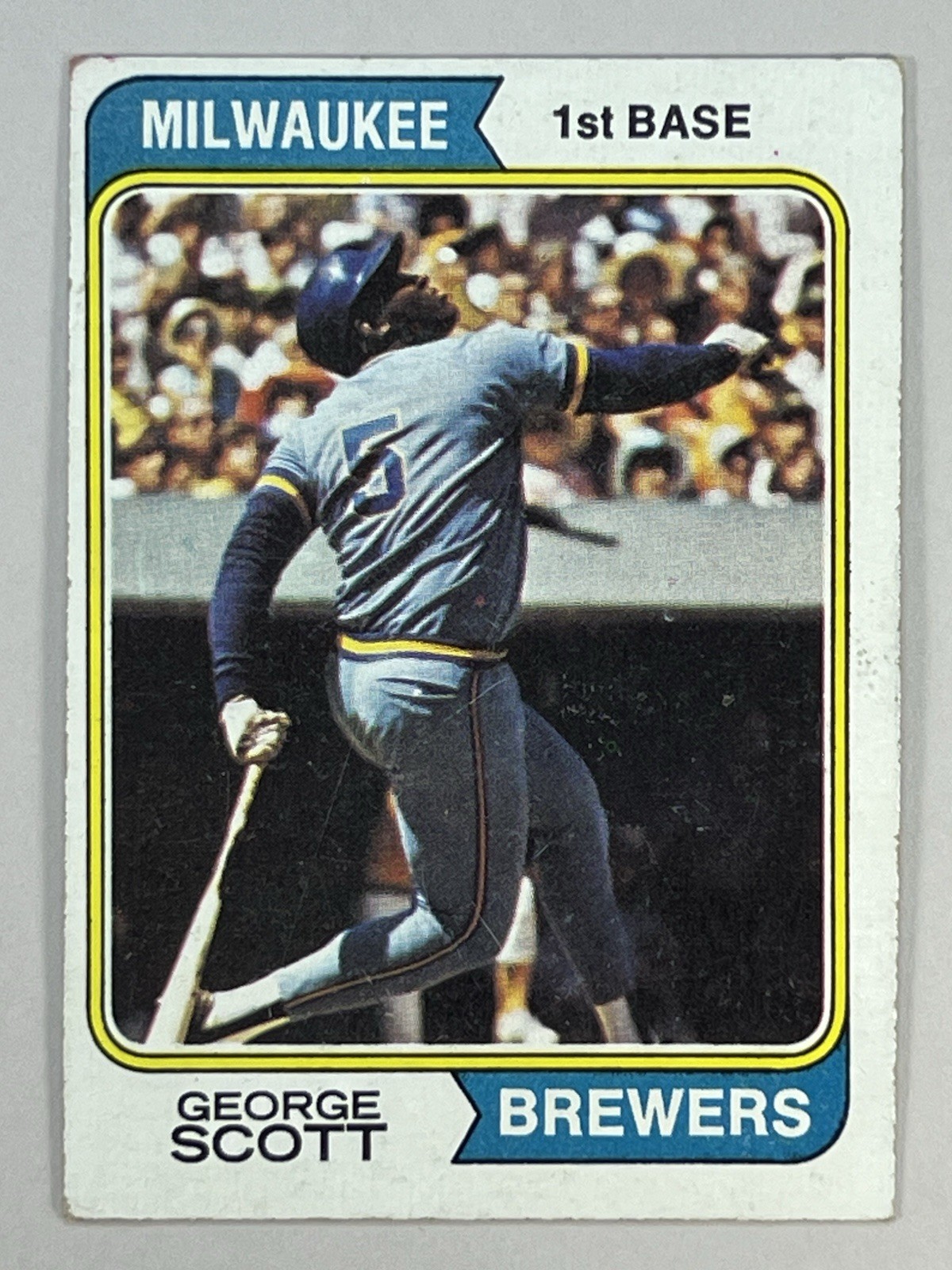 1974 Topps George Scott Milwaukee Brewers #27