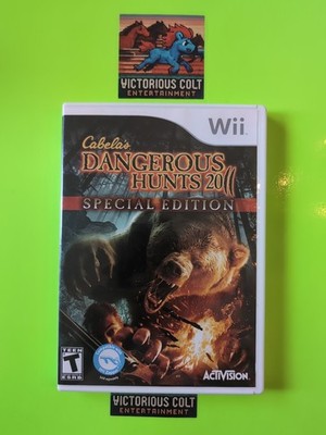 Cabela's Dangerous Hunts 2011 Special Edition (Nintendo Wii, 2010) CIB