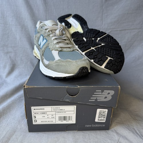 New Balance 2002R Protection Pack Mirage Grey Mens Size 9 M2002RDD Used