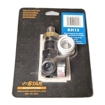 #ad Star Water Systems 024774 Deep Well Jet Pump FLOW CONTROL Assembly KIT KH15 $27.62