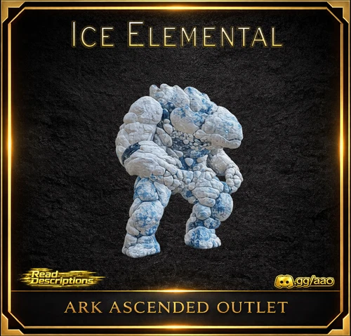 Ice Elemental Golem-Valguero-Top Stat-Dino-ASA-Survival Ascended-PC/XBOX/PS5-AAO