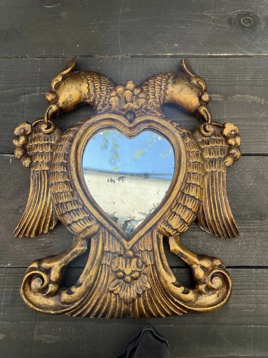 Gold Frame Antique Mirrors Antique 1920-1949 Time Period