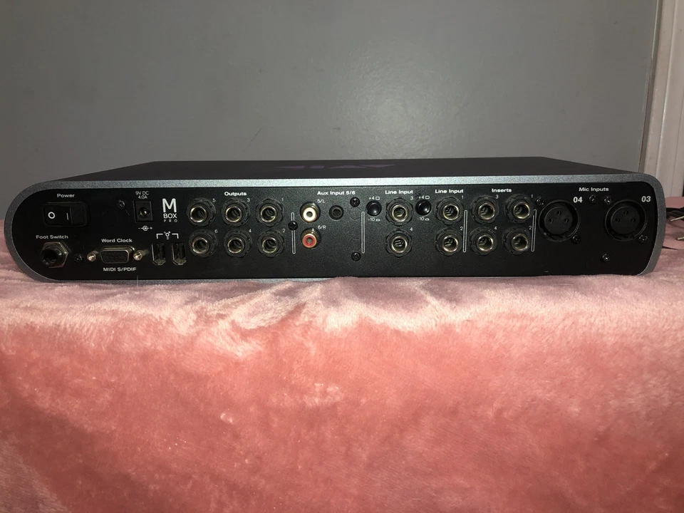 Avid Mbox Pro High Resolution 8x8 Audio Interface FIREWIRE - Image 3 of 4
