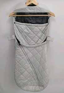UPPAbaby Cozy Ganoosh Stroller Footmuff Silver PrimaLoft Insulated Padded