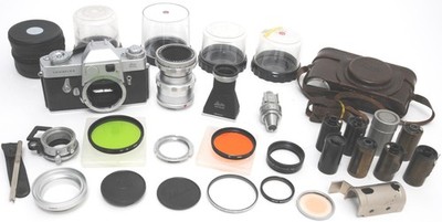 Starter Kit Lot of Leica Leicaflex with Leica accessories mixed NOTTESTED