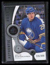 2021-22 SP Game Used #R-36 Arttu Ruotsalainen 2005-06 Retro Rookies #/999