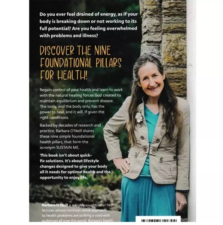 Sustain Me : A Handbook of Natural Remedies: The 9 Foundational Pillars for Health by Barbara O'Neill (2024, Trade Paperback) for sale online
