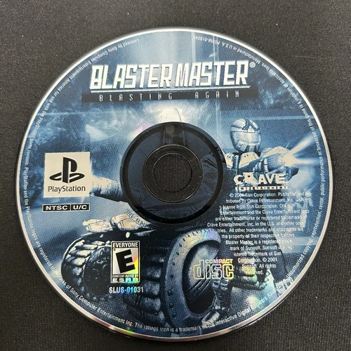 Blaster Master: Blasting Again - PlayStation 1 (PS1) Disc Only - No Tracking