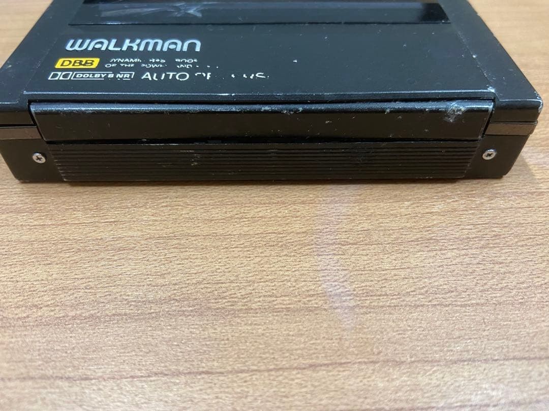 Sony WM-150 Cassette Walkman Black Vintage Player for Parts Repair
