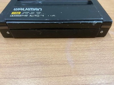 Sony WM-150 Cassette Walkman Black Vintage Player for Parts Repair