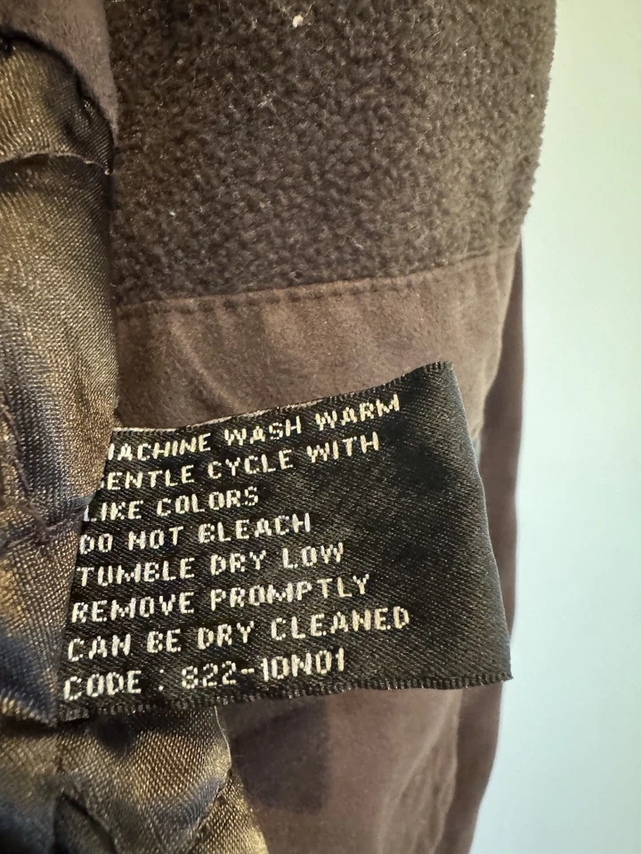 Abrigo chaqueta impermeable Weathervane by para hombre talla grande marrón chocolate  Foto 3 de 4