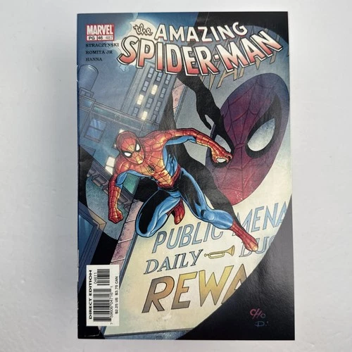 Amazing Spider-Man #46 2002 | Direct Edition | 1st App of Shathra | VF/NM🔑