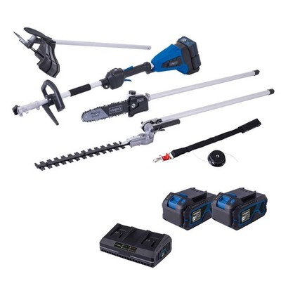 Scheppach Akku Multifunktionsgerät BC-MFH400-X | 20V-IXES-Serie | 4in1