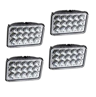 DOT Approved 4X6 Inch Sealed Beam LED Headlights Fit For Kenworth T600 T800 / 