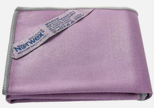 2 Pieces 2 PACK Norwex Window Cleaning Cloth Purple FAST FREE SHIPPING TODAY