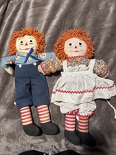 Raggedy Ann & Andy Doll Set