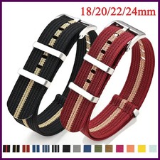 High Quality Nylon Watch Band for Omega 18mm 20mm 22mm 24mm Strap for Seiko.